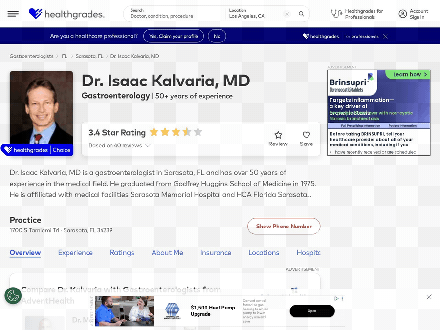 Dr. Isaac Kalvaria